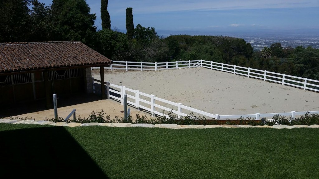 Riding Ring with Million Dollar View